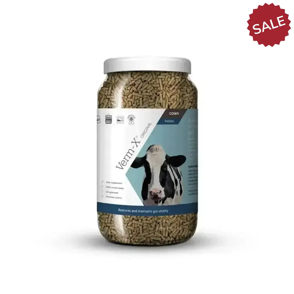 Verm-X Original Pellets For Cows 1.5kg Cattle Supplements