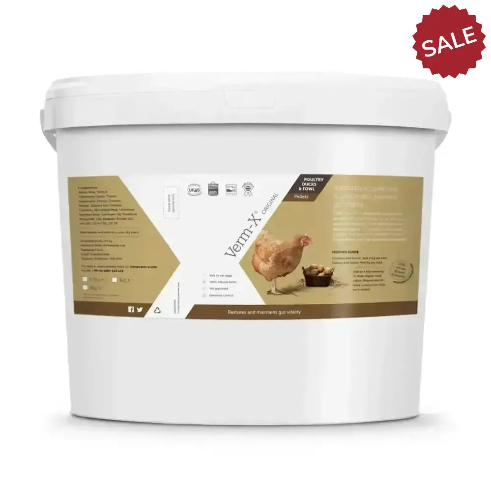 Verm-X Original Pellets For Poultry 4kg Poultry Supplements