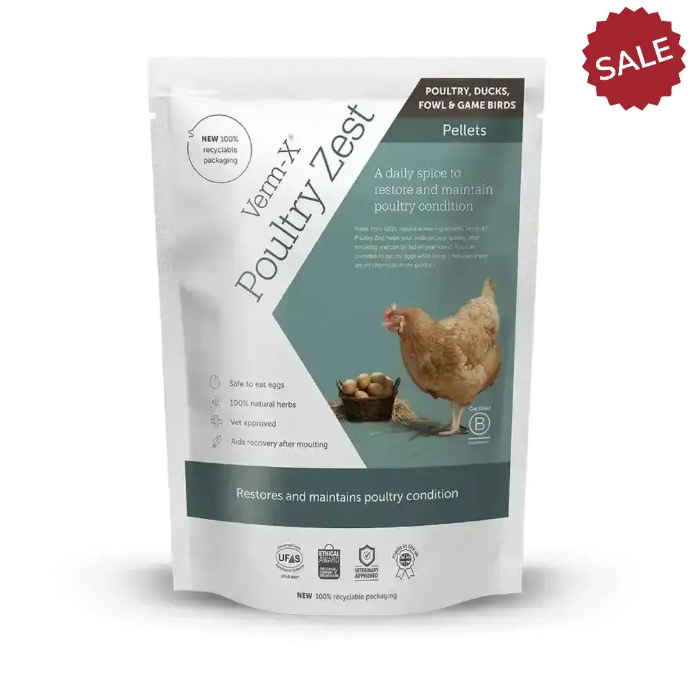 Verm-X Poultry Zest 1.5kg Poultry Supplements
