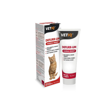 Vetiq Defurr-Um Hairball Remedy For Cats 70 Gm Barnstaple Equestrian Supplies