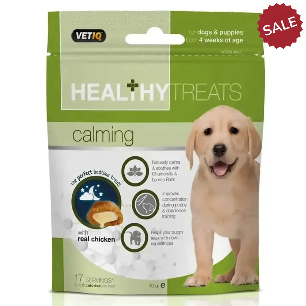 Vetiq Healthy Treats Calming For Dogs & Puppies 50g Pet Calmers