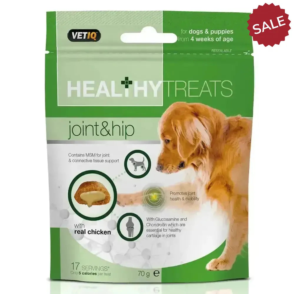 Vetiq Healthy Treats Joint & Hip For Dogs & Puppies 70g Dog Treats