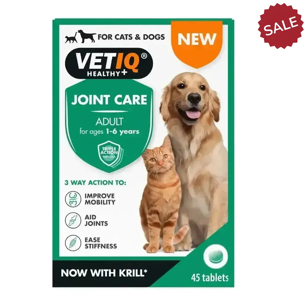 Vetiq Joint Care Adult For Cats & Dogs 45 Tablets Pet Supplements