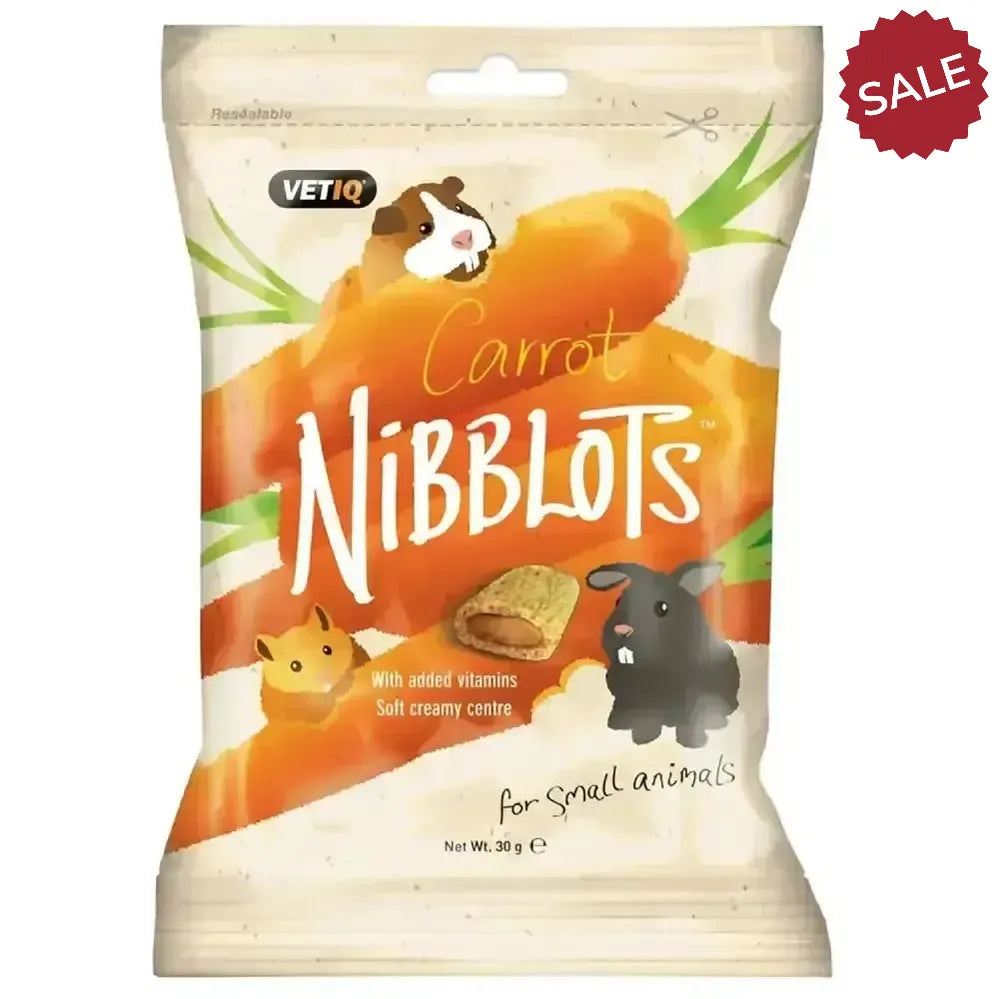 Vetiq Nibblots For Small Animals 30g Apple Pet Treats
