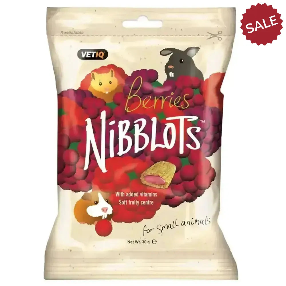 Vetiq Nibblots For Small Animals 30g Apple Pet Treats