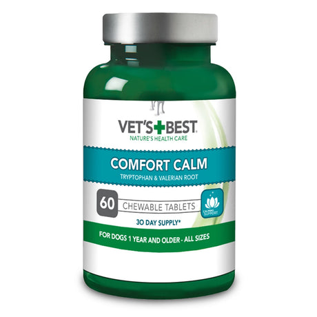 Vets Best Comfort Calm Tablets For Dogs 60 Tablets Barnstaple Equestrian Supplies
