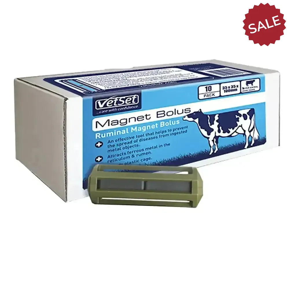 Vetset Magnet Bolus 10 Bolus Smallholder