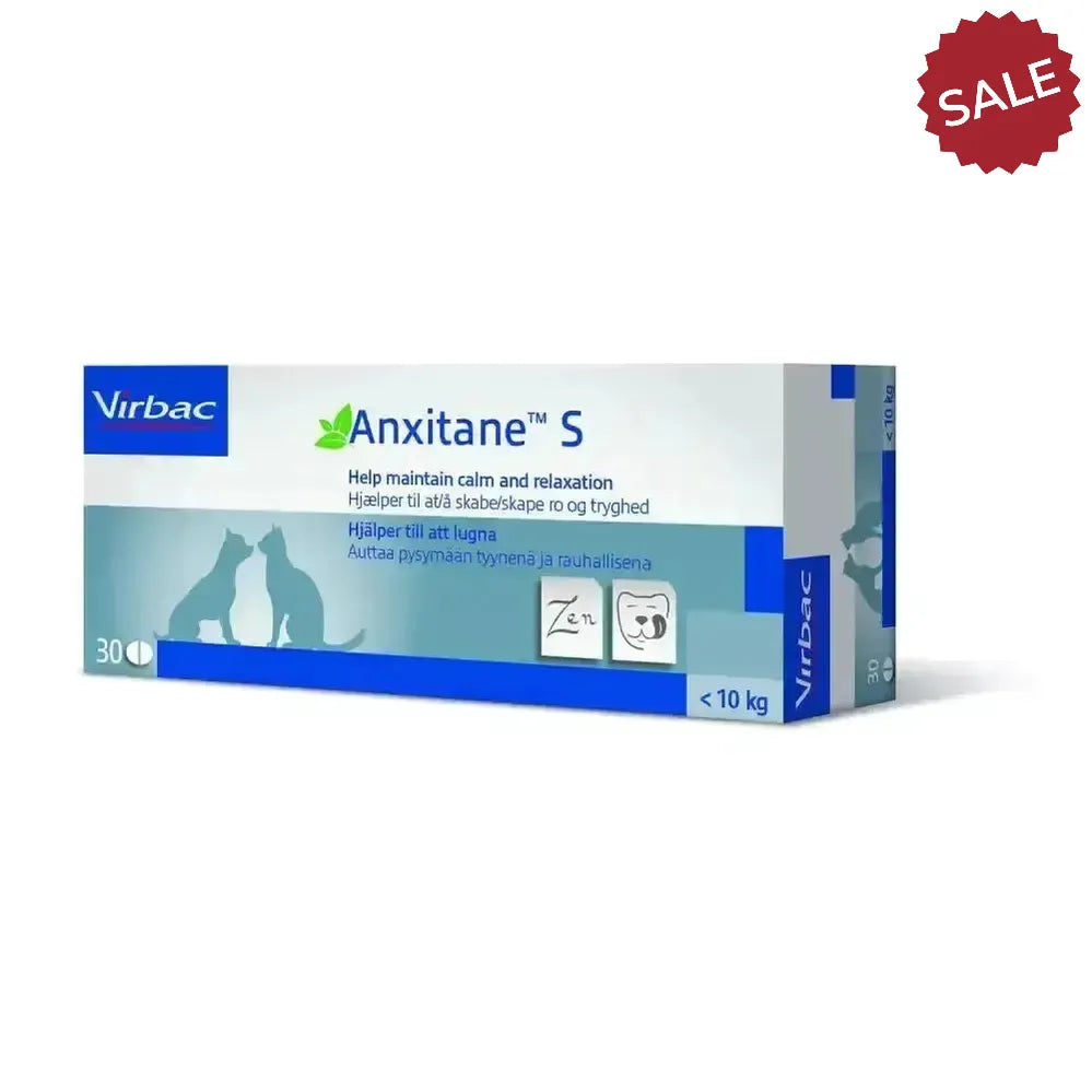 Virbac Anxitane For Cats & Dogs 30 Pack Pet Calmers