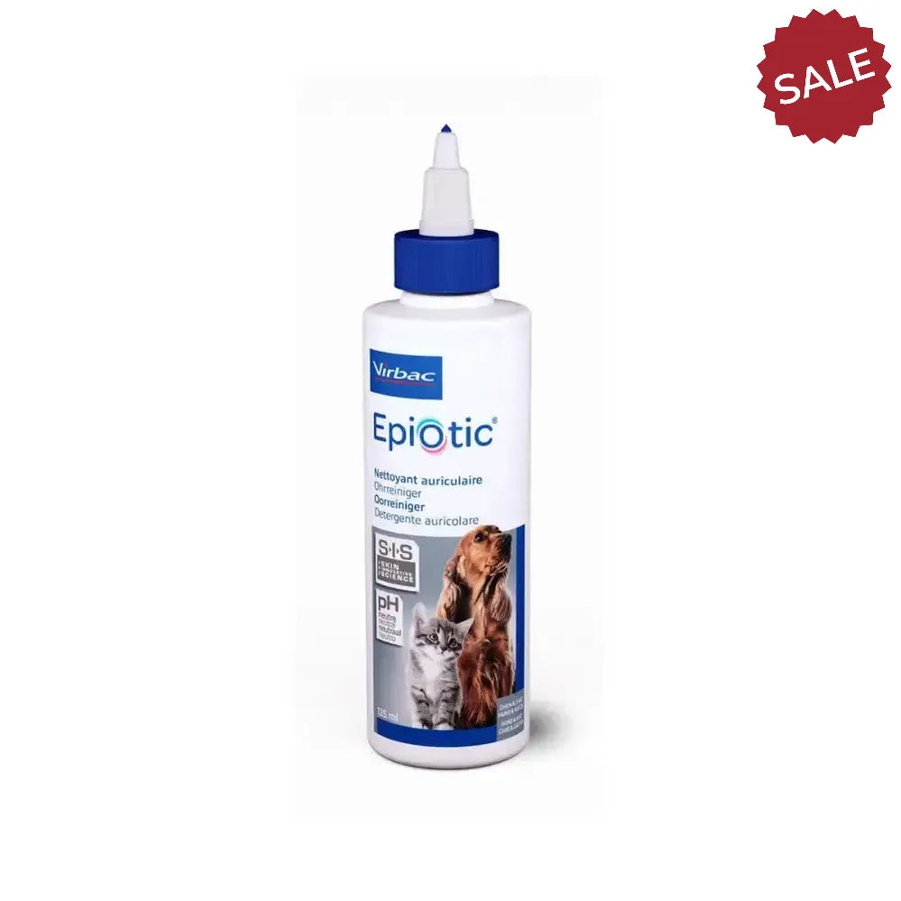 Virbac Epiotic Ear Cleaner 125ml Pet Supplies