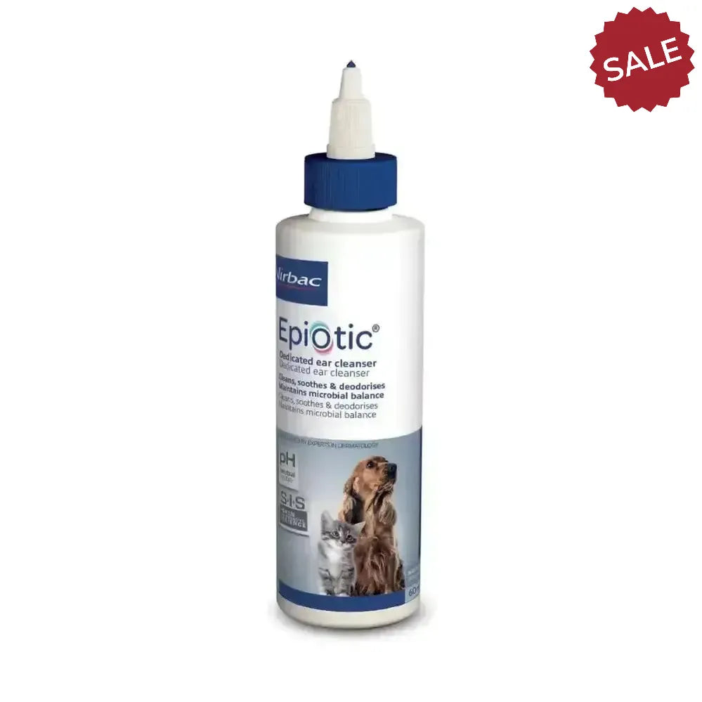 Virbac Epiotic Ear Cleaner 60 ml Pet Supplies
