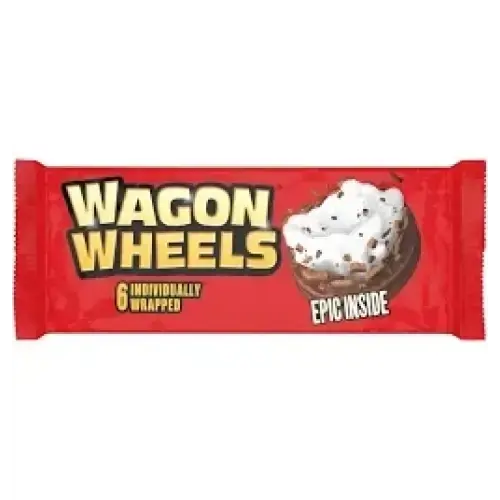 Wagon Wheels 6 Pack Original Biscuits