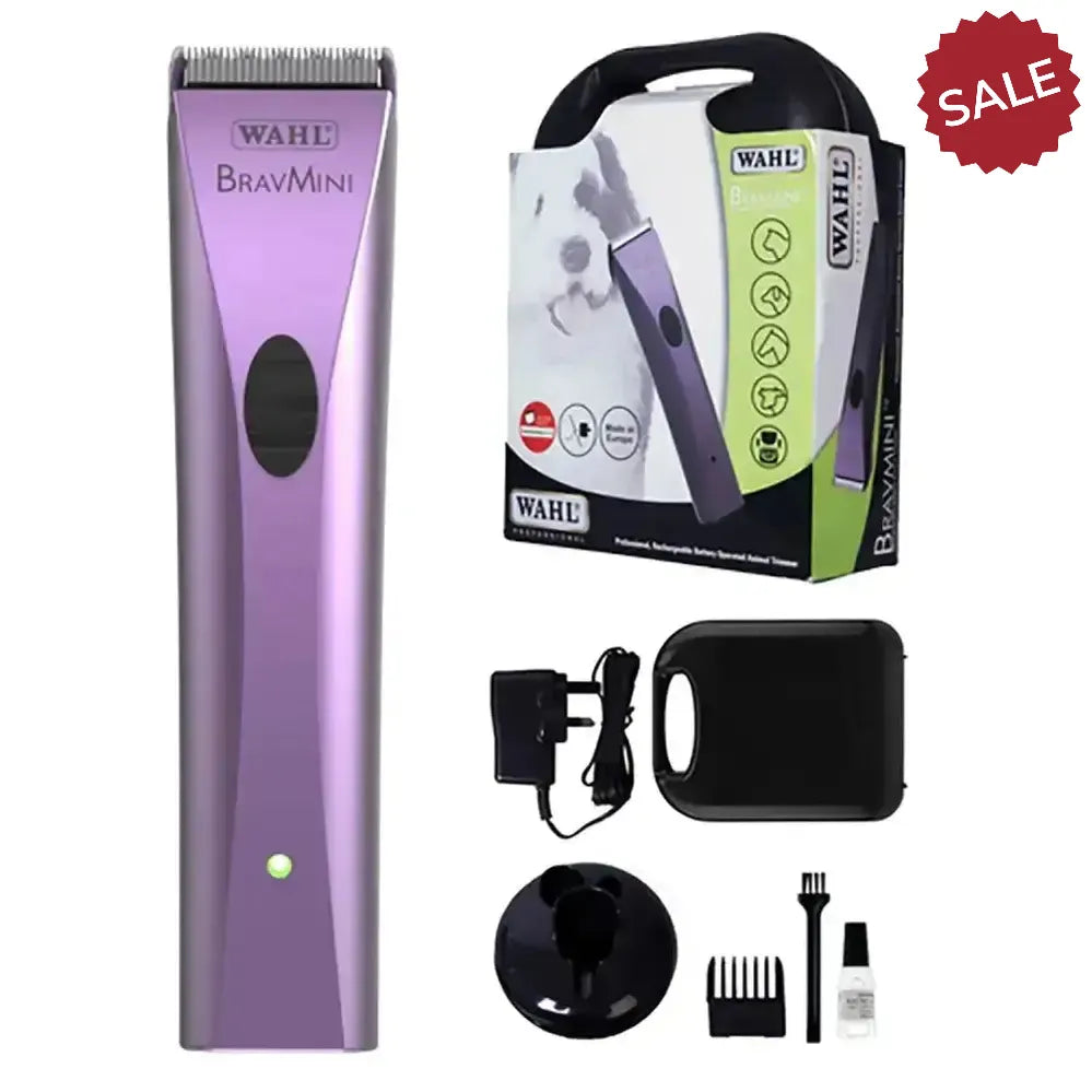 Wahl Bravmini Pet Rechargeable Battery Trimmer Kit Clippers & Trimmers
