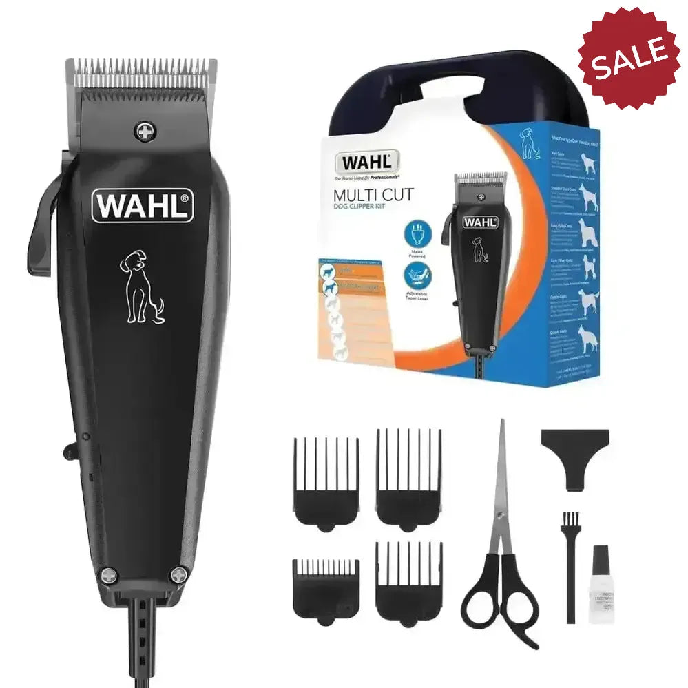 Wahl Multi-Cut Mains Pet Clipper Black Clippers & Trimmers