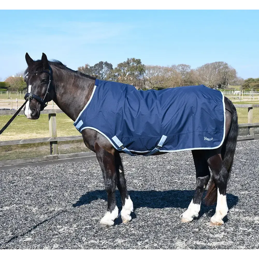 Walker Lunge Rug By Rhinegold 5'0 Navy Horse Walker Rugs