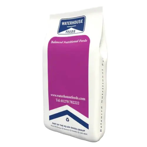 White and magenta bag of waterhouse feeds vitality macropod nuts 20 kg balanced nutritional macropod nuts feed