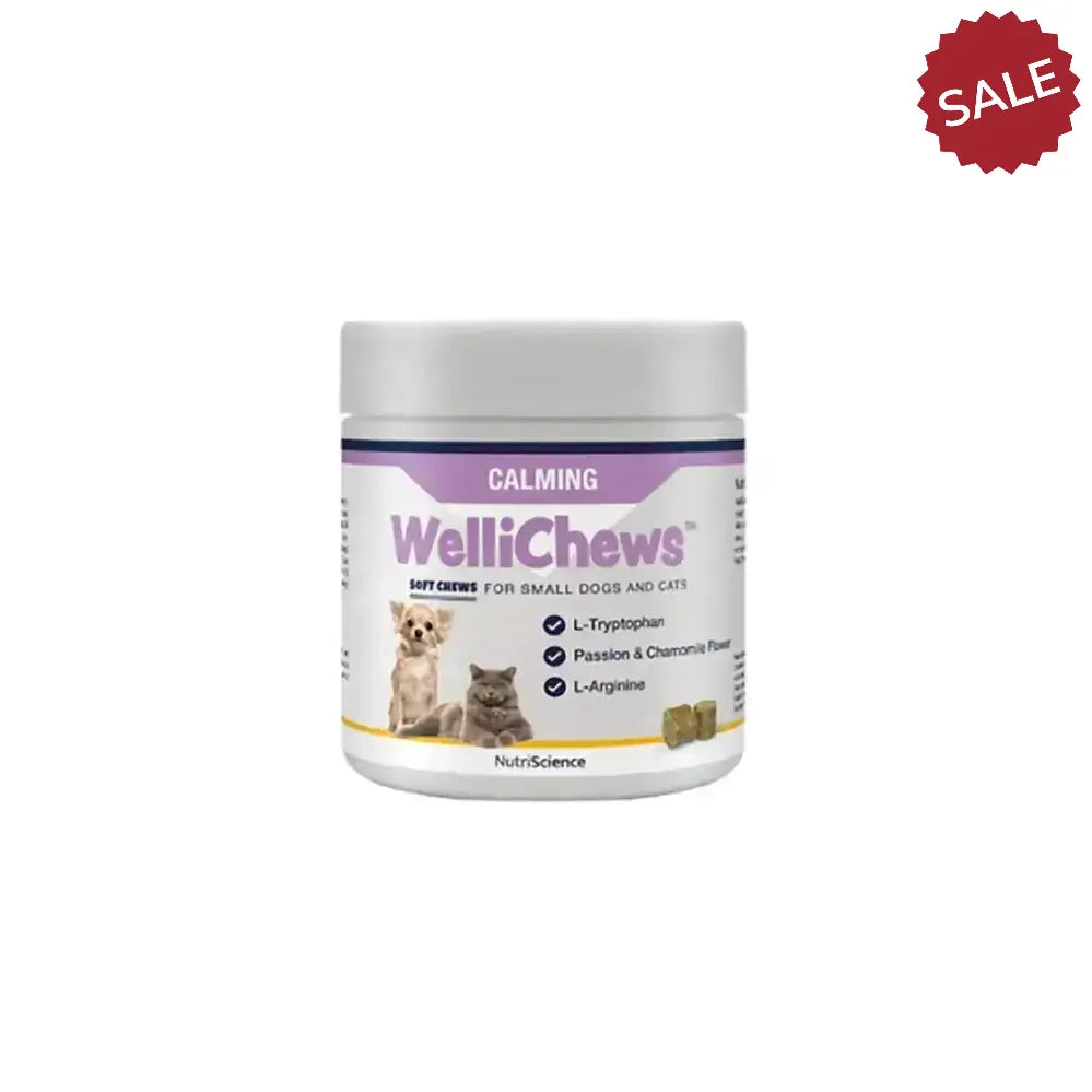 Wellichews Calming Soft Chews 120 Pieces Pet Supplements