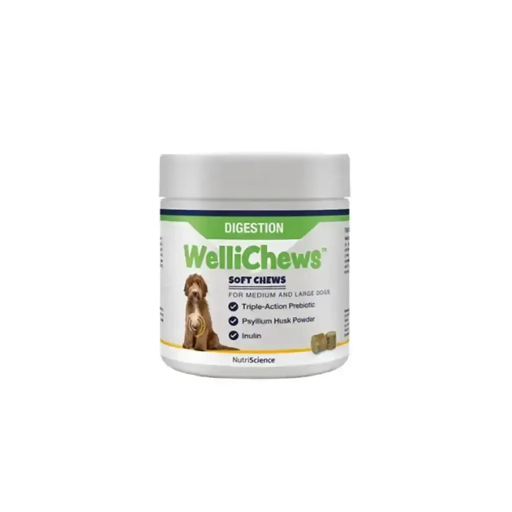 Wellichews Digestion Soft Chews 120 Pieces Pet Supplements