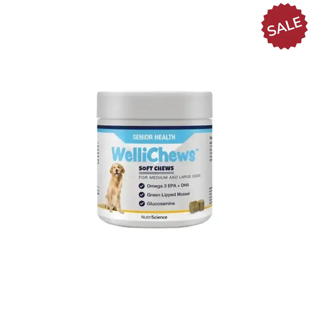 Wellichews Senior Soft Chews 120 Pieces Pet Supplements