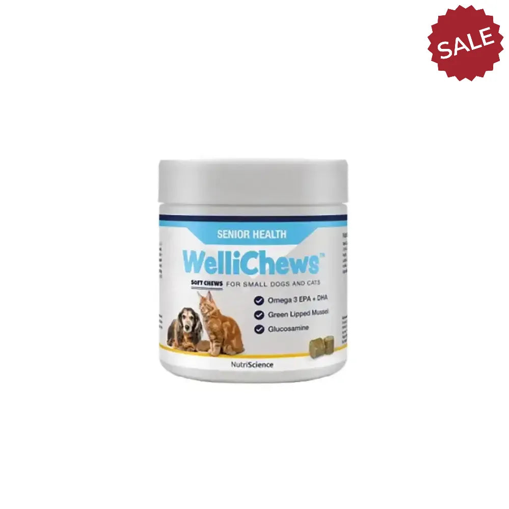 Wellichews Senior Soft Chews 120 Pieces Pet Supplements