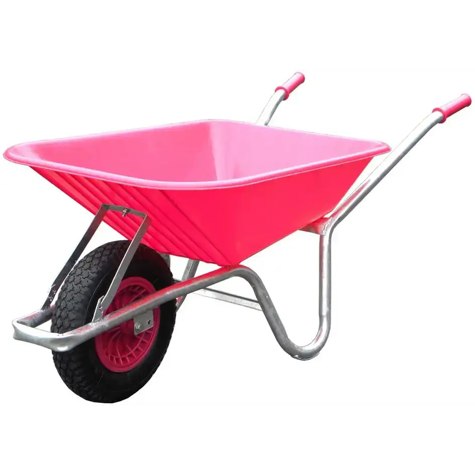 Wheelbarrow 90Ltr Pink - Ready Made Wheelbarrows