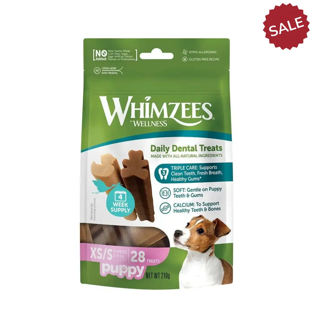 Whimzees Puppy Medium/Large Dog Treats