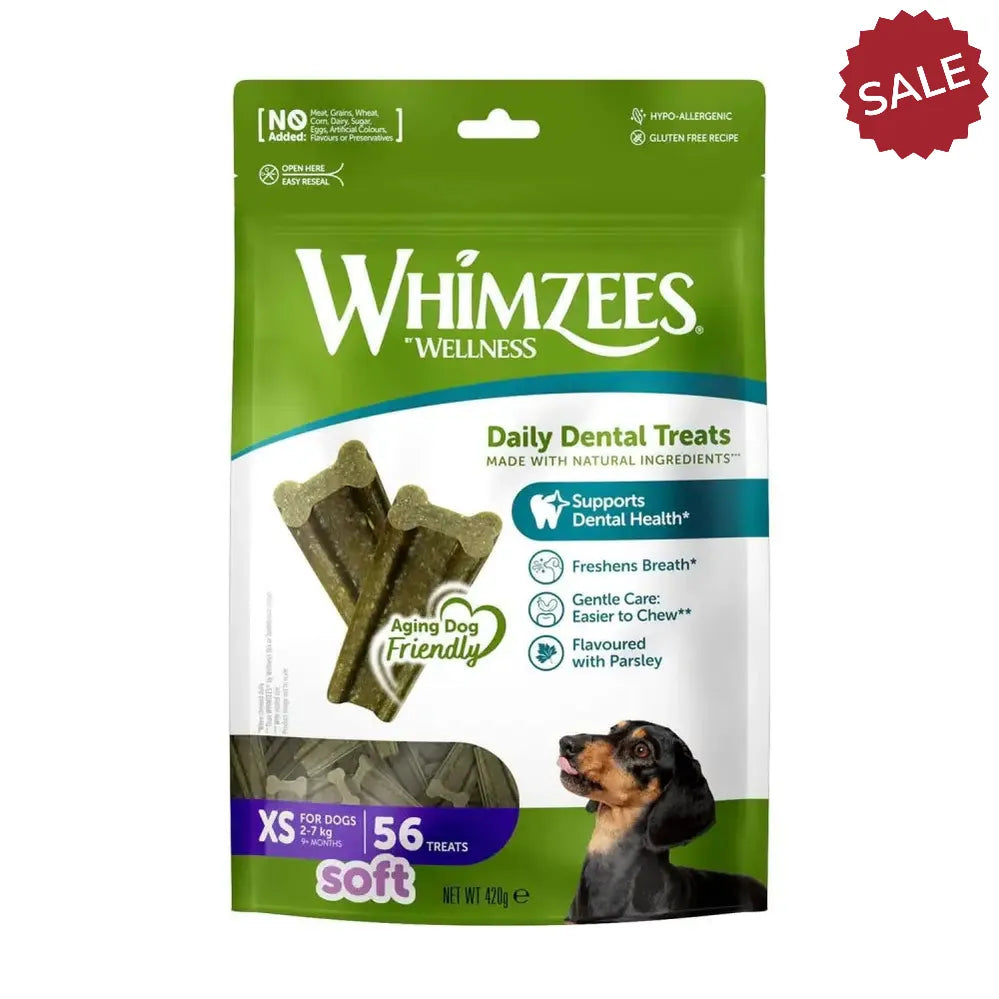 Whimzees Soft Treat Pack Medium Dog Treats