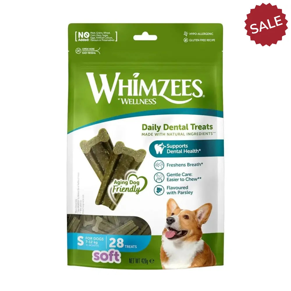 Whimzees Soft Treat Pack Medium Dog Treats