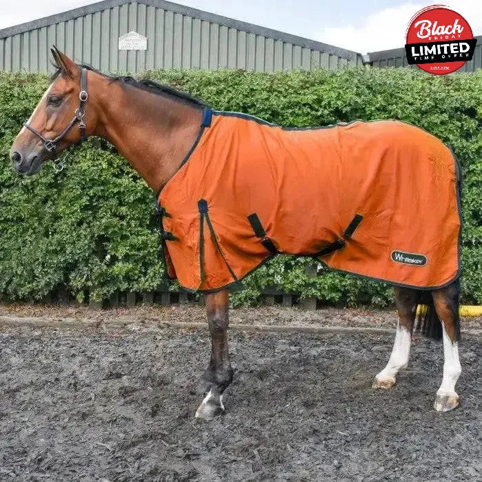 Whitaker Allerton Cotton Sheet 4'9" Orange Cooler Rugs