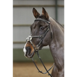 Whitaker Br052 Valencia Deluxe Mexican Brdle C/W Reins Black Cob Black Grackle Bridles