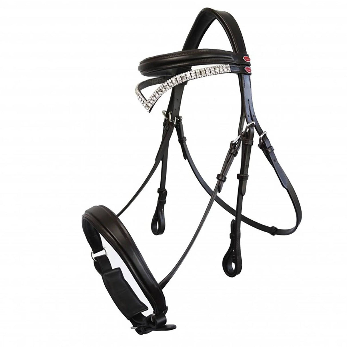 Whitaker Lynton Snaffle Bridle C/W Spare Browband Black Bridles Pony Black Barnstaple Equestrian Supplies