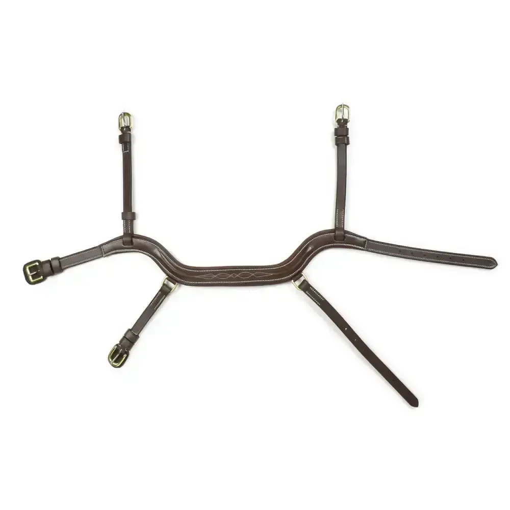 Whitaker Nb103 Combo Noseband Havana Cob Havana Combination Nosebands