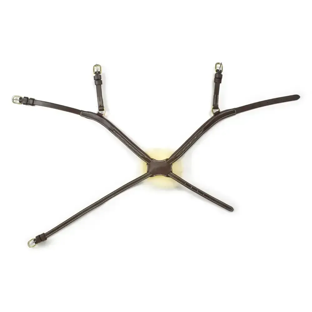 Whitaker Nb104 Mexican Noseband Havana Cob Havana Grackle Nosebands