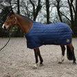 Whitaker Pippa Stable Rug 100Gm Navy/Orange Navy/Orange 5'9" Stable Rugs