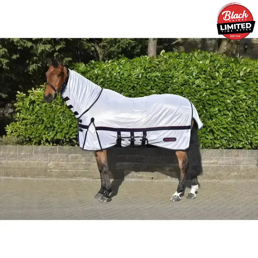 Whitaker Rastrick Fly Rug Mesh 4'3" White Fly Rugs