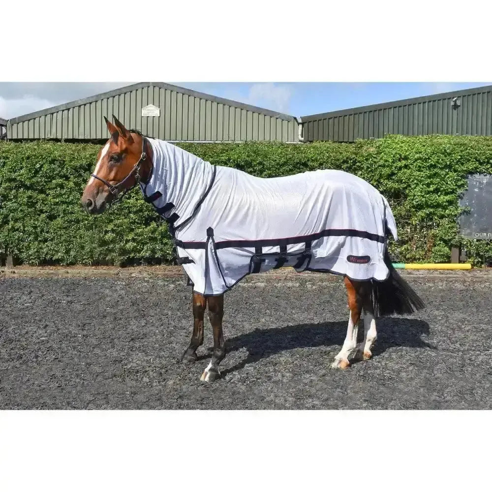 Whitaker Rastrick Fly Rug Mesh 4'3" White Fly Rugs