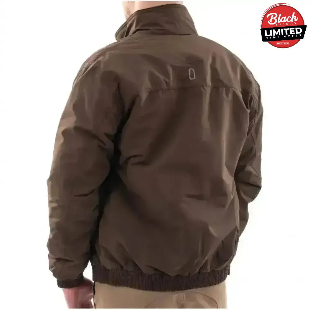 Whitaker Rastrick Reflective Smug Winter Blouson Jacket Brown Small Blouson Jackets