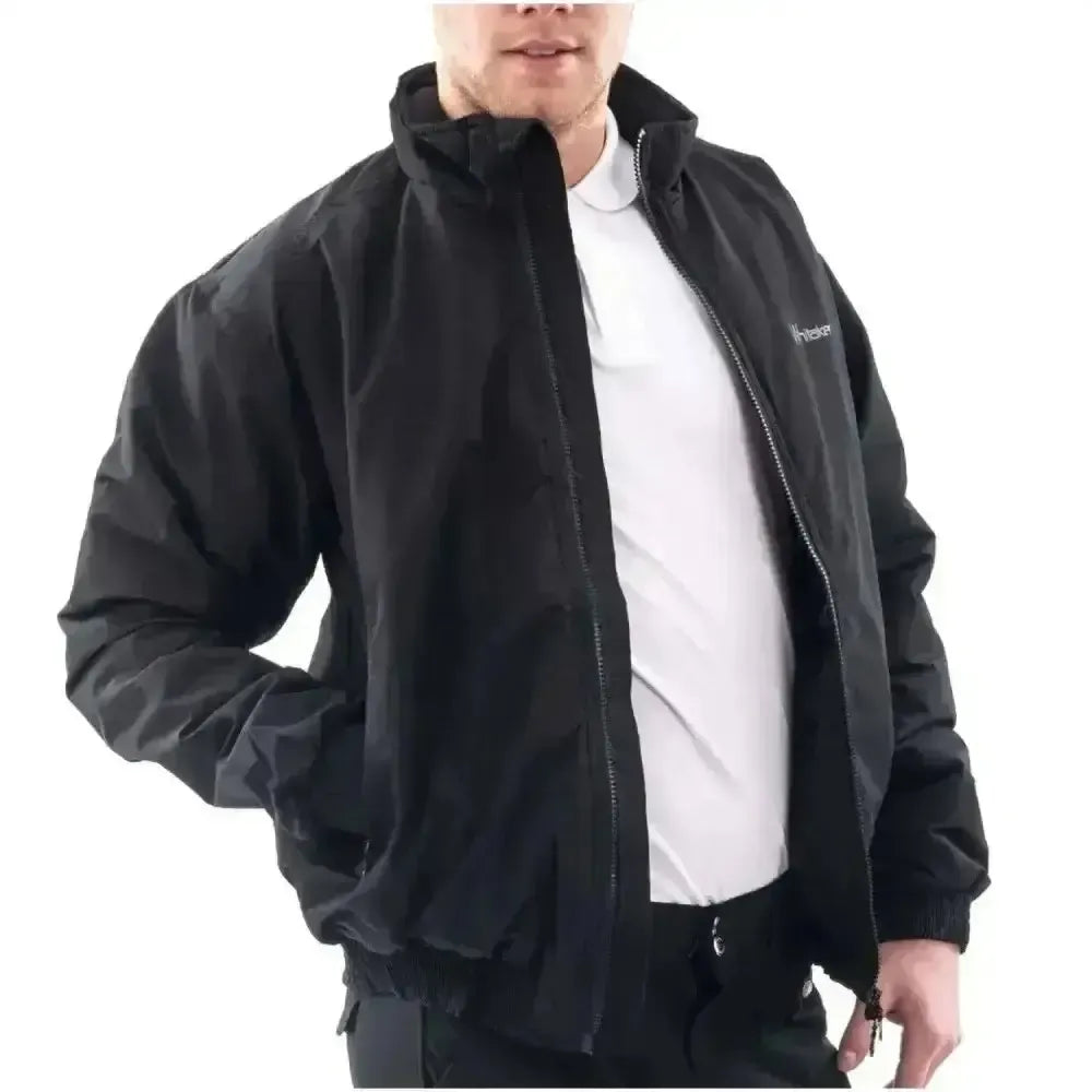 Whitaker Rastrick Reflective Unisex Smug Jacket Black X Small Blouson Jackets