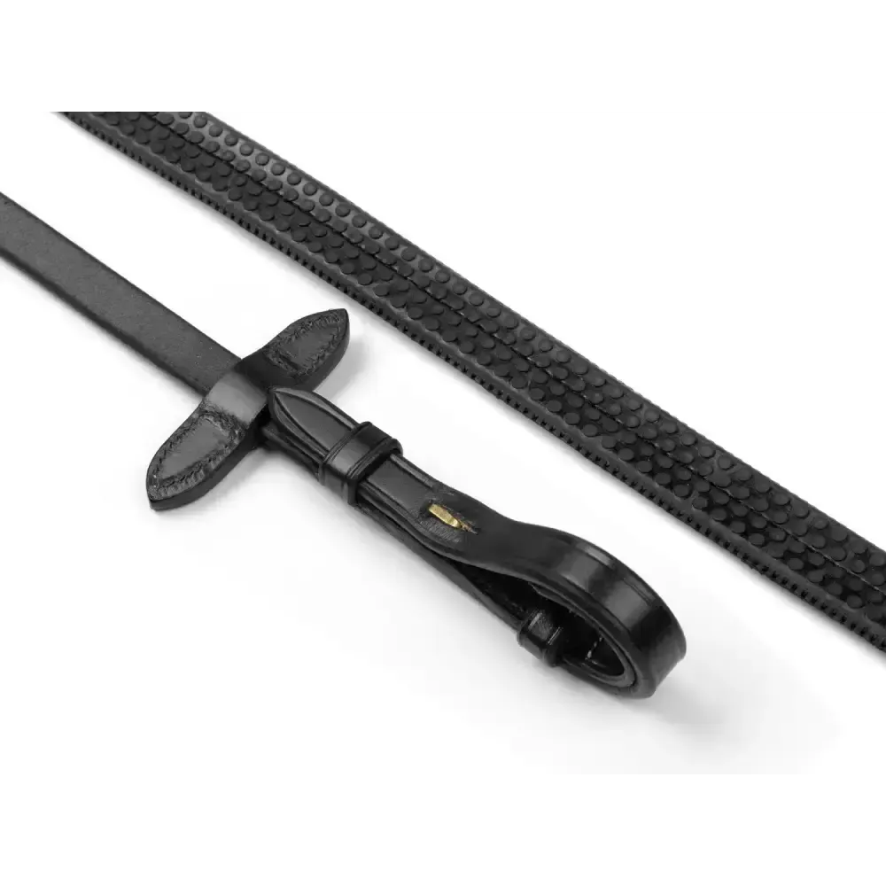 Whitaker Rer048A Eastwood Rubber Reins Black COB BLACK Reins