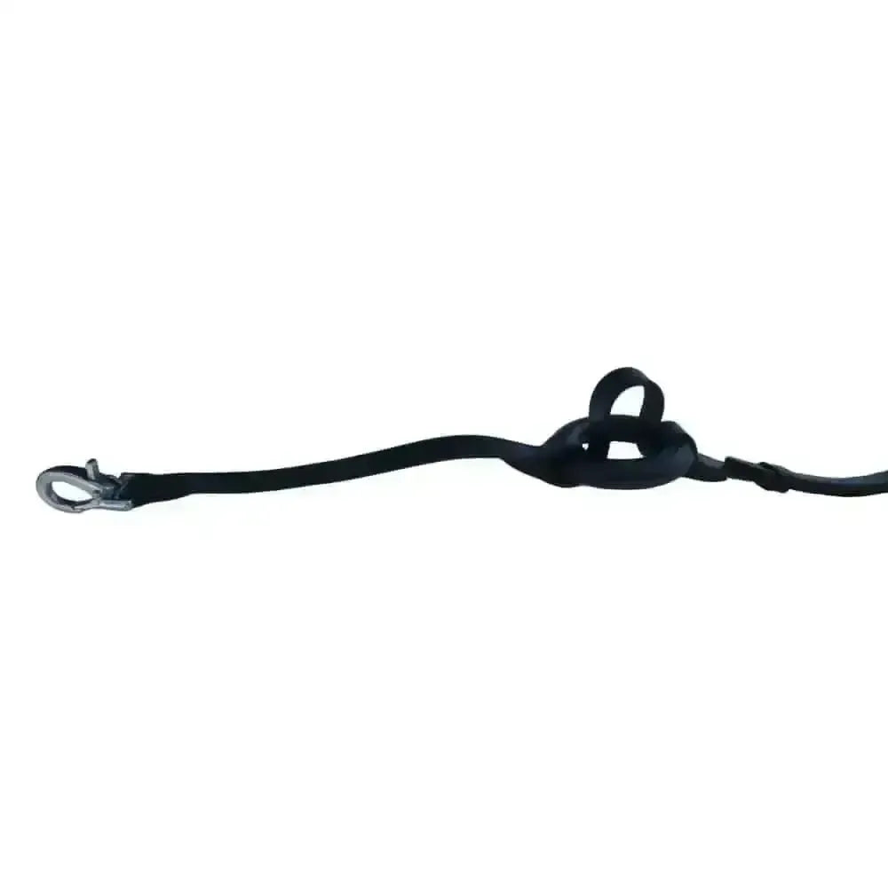 Windsor Equestrian Leather Side Reins Black One Size Side Reins