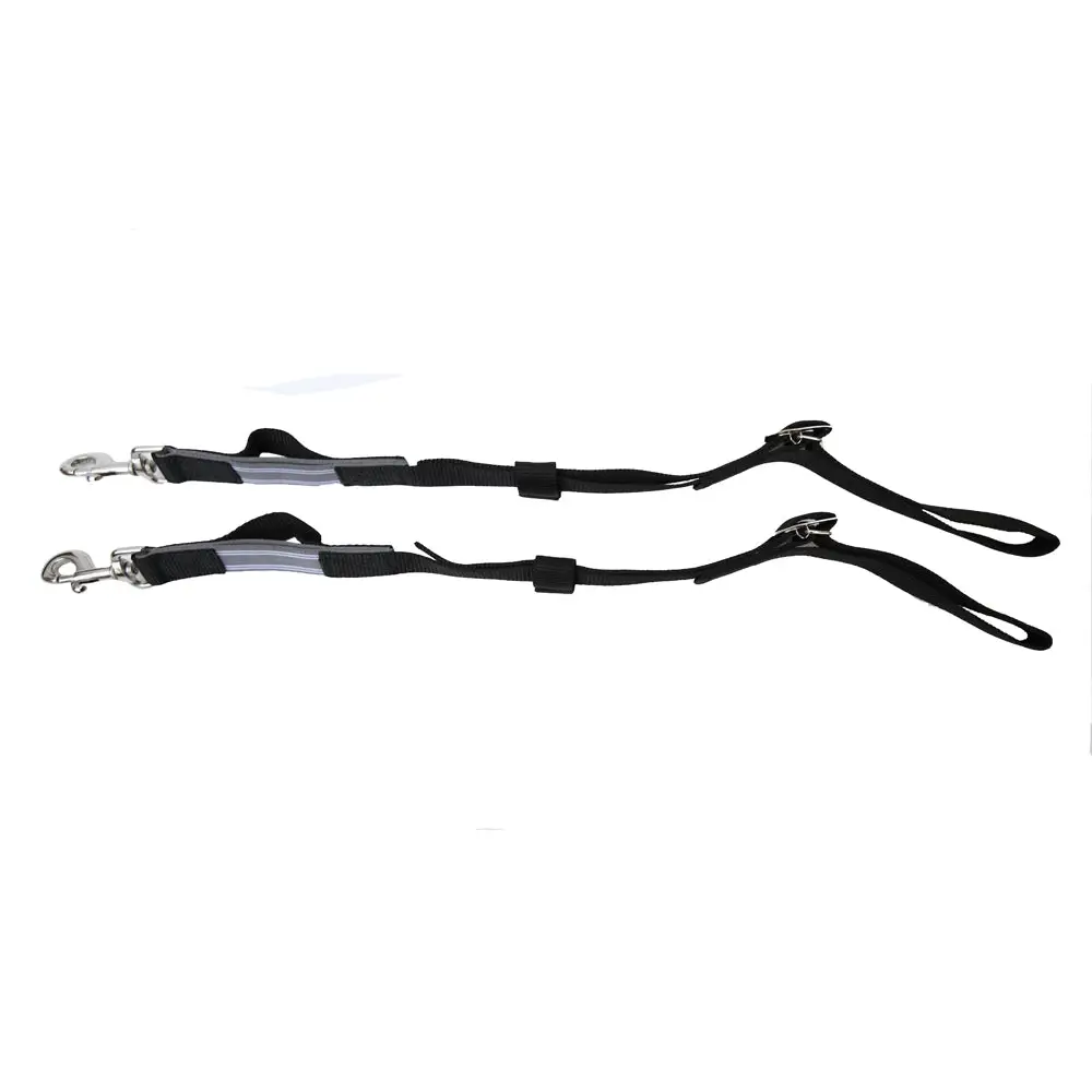 Windsor Nylon Elastic Side Rein Pony Black Side Reins