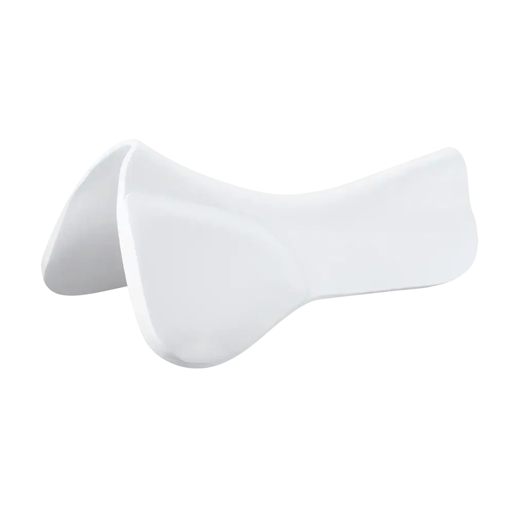 Wintec Raised Comfort Pad Front White Corrective Saddle Pads