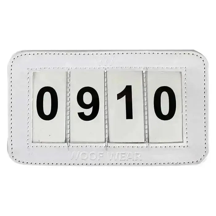 Woof Wear 4 Digit Dressage Number Holder Competition Accessories