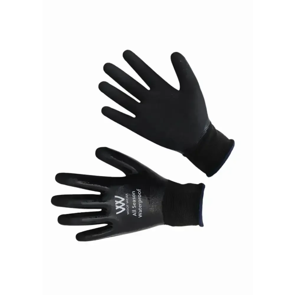 Woof Wear All Season Yard Glove Black X Small Yard Gloves