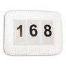 Woof Wear Bridle Number Holder White Woof Wear Competition Accessories Barnstaple Equestrian Supplies