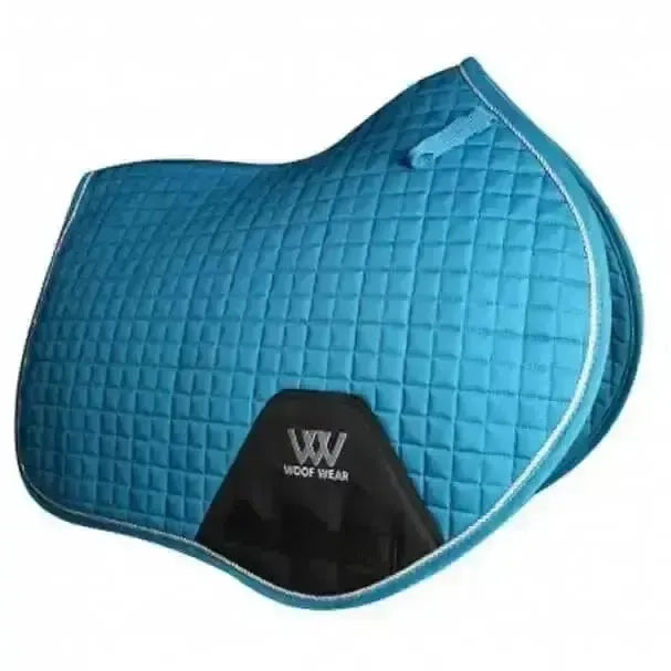 Woof Wear Close Contact Saddle Cloth Colour Fusion Turquoise Saddle Pads