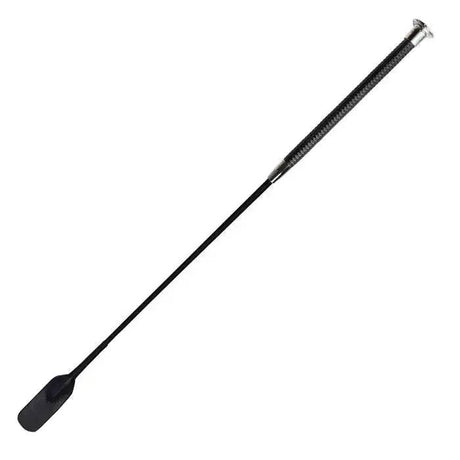 Woof Wear Diamond Riding Whip Black / Silver Woof Wear Whips & Canes Barnstaple Equestrian Supplies