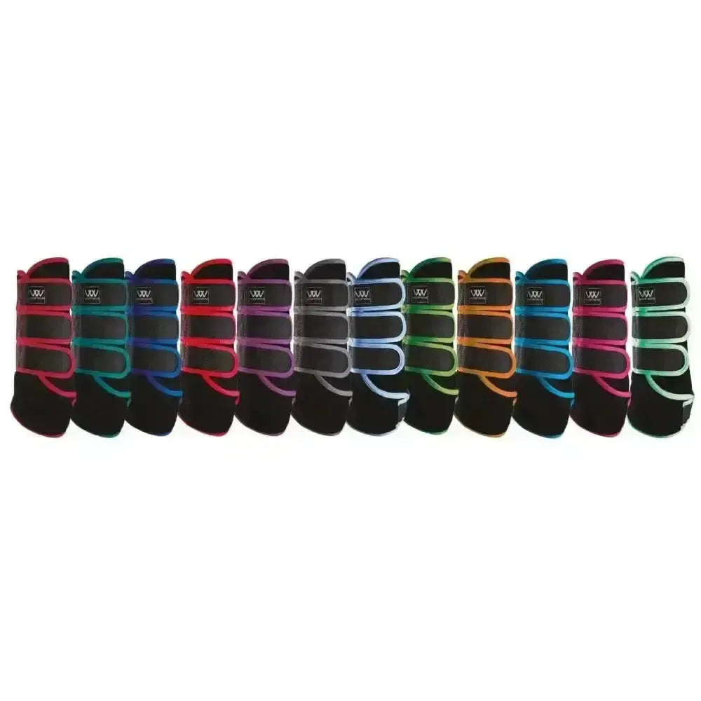 Woof Wear Dressage Wraps Coloured Training Wraps Berry Small Brushing Boots