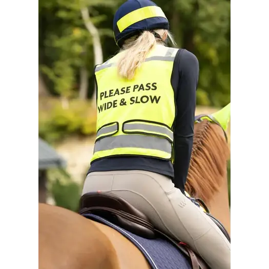 Woof Wear Hi Vis Riding Vest Hi Viz Orange Junior Small / Junior Medium Hi-Vis