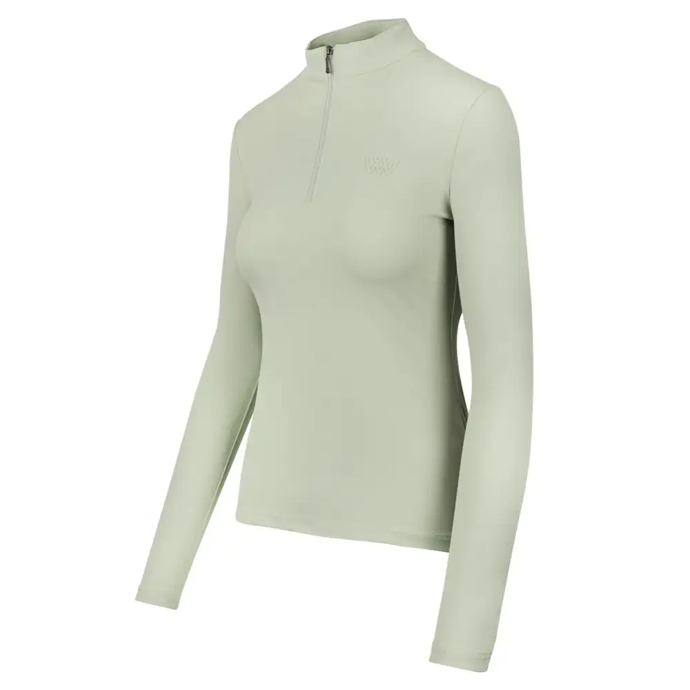 Woof Wear Long Sleeve Tech Riding Shirt Sage Green UK06 Base Layers