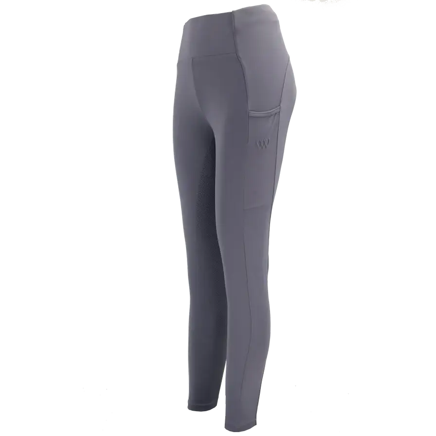 Woof Wear Original Riding Tights - Full Seat Slate UK06